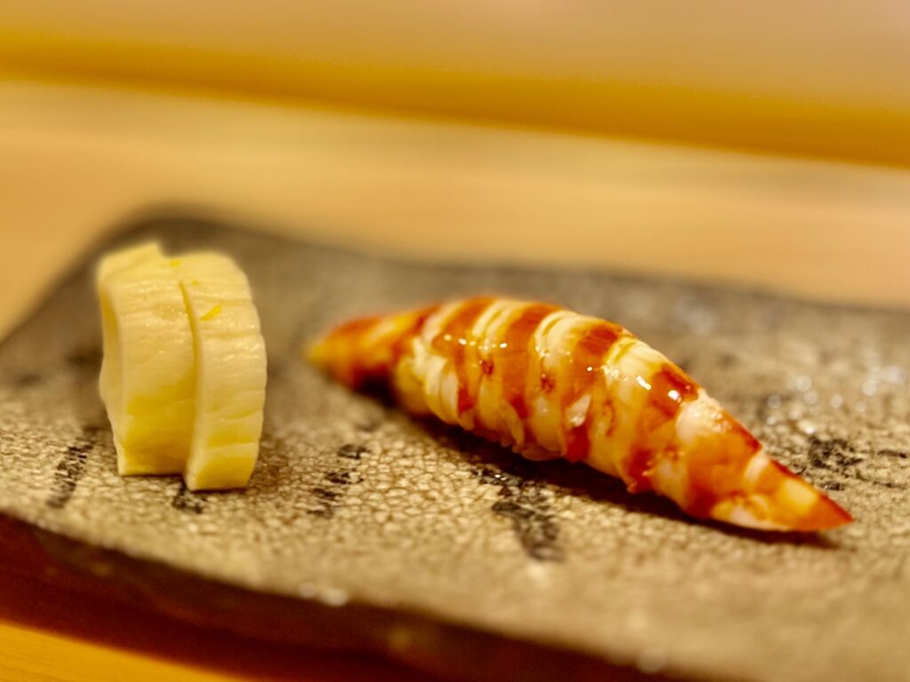 Sushi Restaurants in Ginza: Sushi Ishiyama dishes