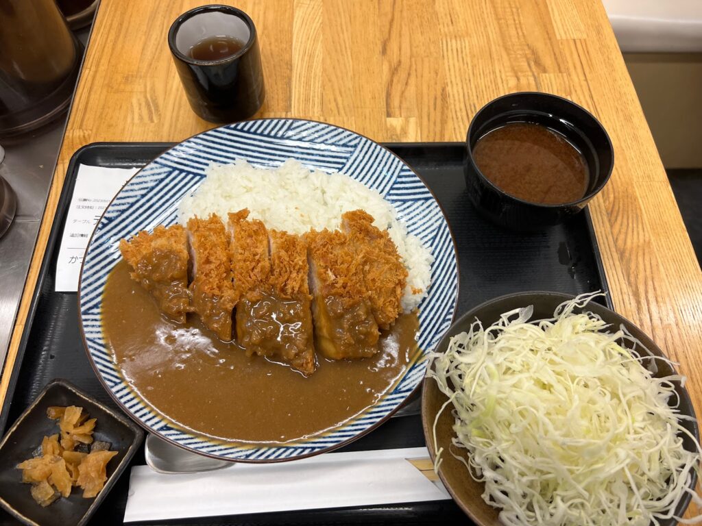 Restaurants in Ginza: Tonkatsu Maruya Yurakucho dishes