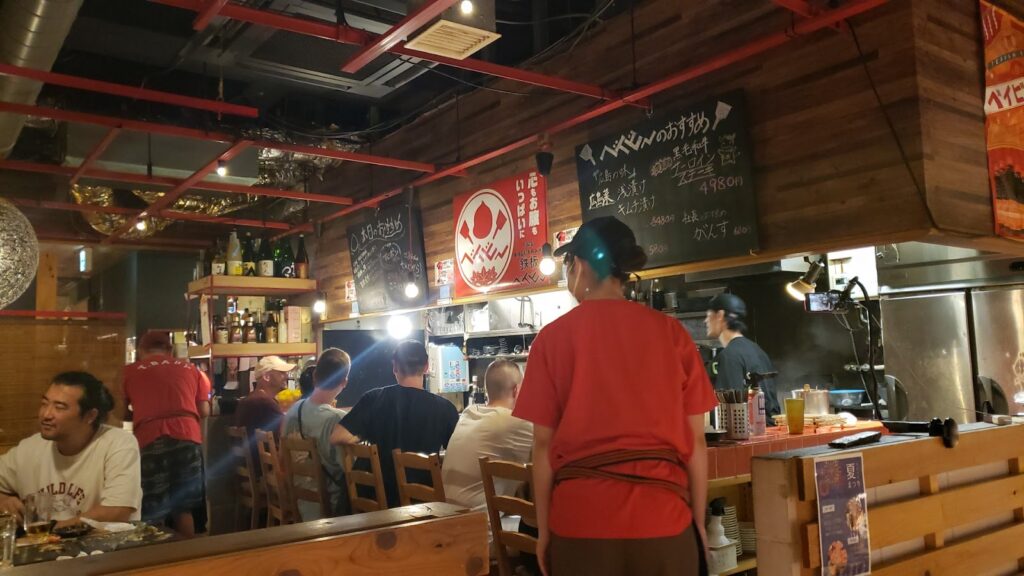 Restaurants in Shinjuku : Teppan Baby interior