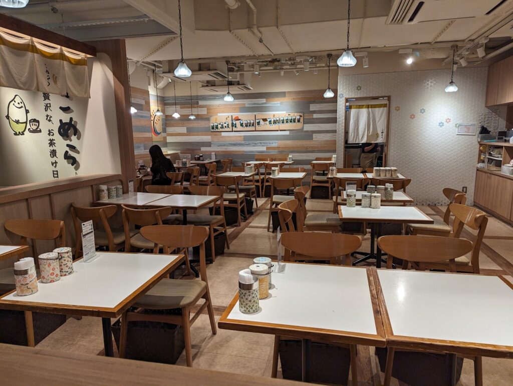 Restaurants in Shinjuku : interior